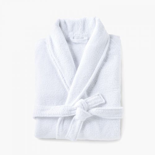 Albornoz blanco algodón 100%