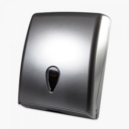 Dosificador Papel Toalla Z Gris Plata