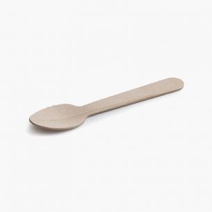 Cucharilla de madera 11cm (100 uds)