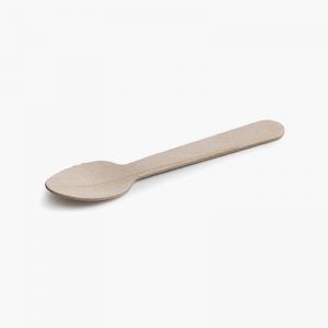 Cucharilla de madera 11cm (100 uds)