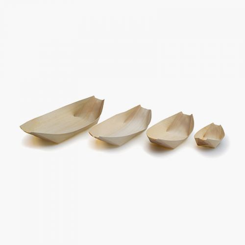 Barcos de madera (50 uds)