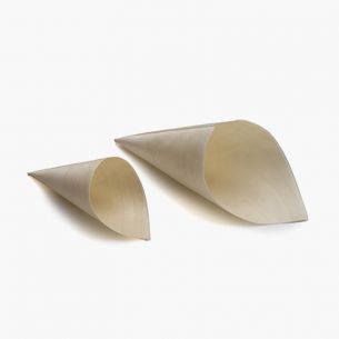 Cono de madera (50 uds)