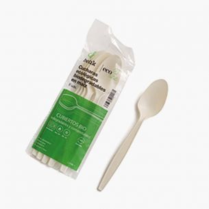 Cuchara de Maíz Ecológica  (50uds) 2