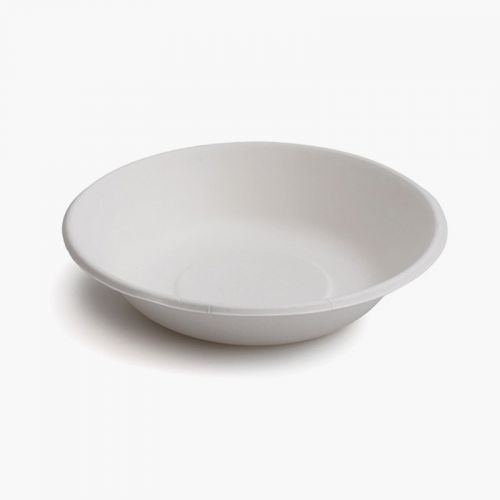 Plato hondo redondo caña de azúcar 19cm (50uds)