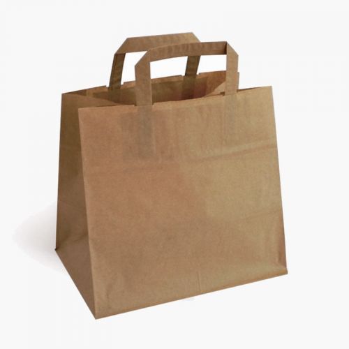 Bolsa Papel Kraft Base Ancha  (250uds)