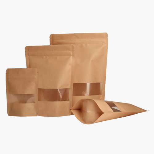 Bolsa Doypack Papel Kraft  (50 uds)