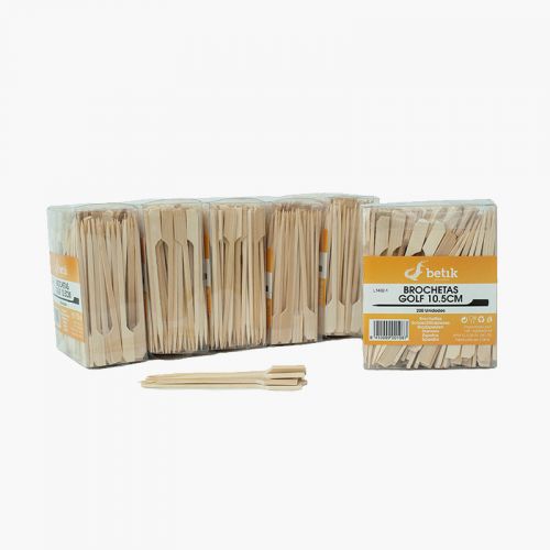 Pincho bambú Golf Pac (200 Uds)