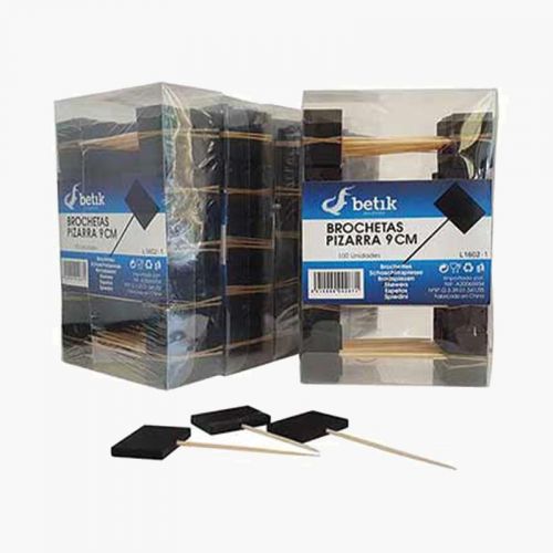 Brocheta Pizarra 18cm (30uds)