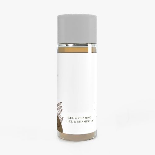 Botella Gel & Champú BIO ECO Personalizable 30 ml