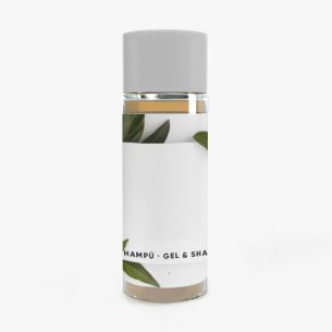 Botella Gel&Champú BIO ECONATURA GREEN Personalizable 30 ml