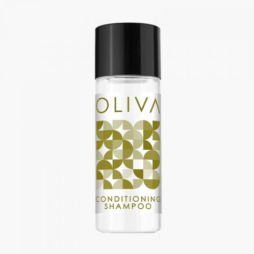 Botella Champú Acondicionador OLIVA 30ml (298 Uds)