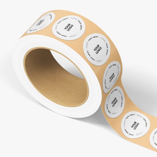 Etiquetas Redondas Food Service (250 Uds)