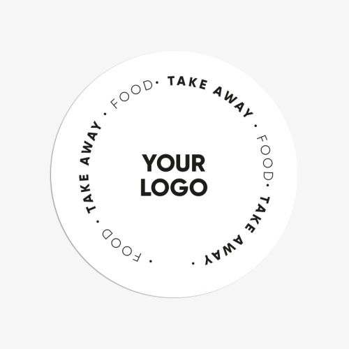 Etiquetas Redondas Food Service (250 Uds)