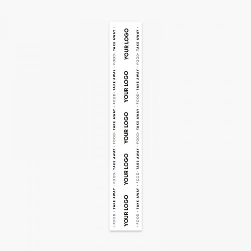 Etiquetas Tira Cierre Food Service (100 Uds)