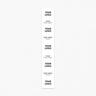 Etiquetas Tira Cierre Food Service (100 Uds) 2