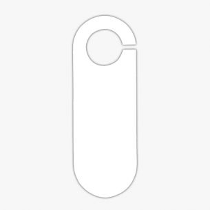 Cartel "No Molestar" Redondo Personalizado (100 Uds) 2