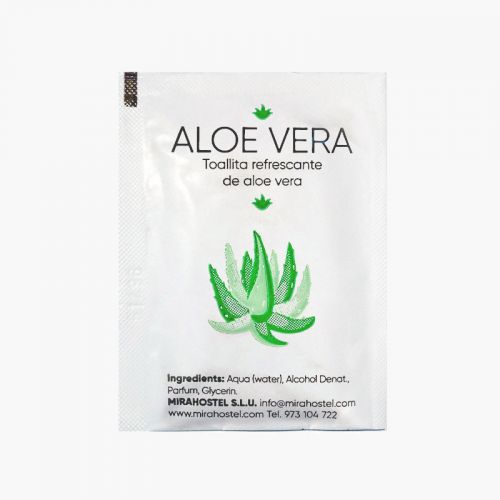 Toallita Aloe Vera  (500 uds)