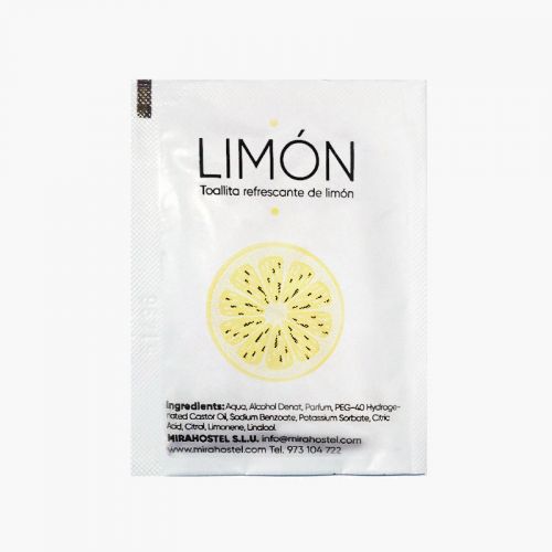 Toallita limón (500 uds)