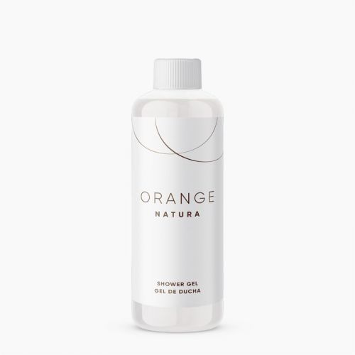Botella Orange Natura Gel de Ducha 300ml con...