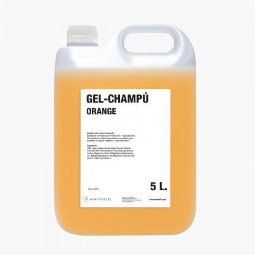 Pack Dispenser Gel & Champú Orange Natura