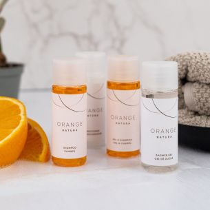 Botella Orange Natura Gel de Ducha 30ml 2