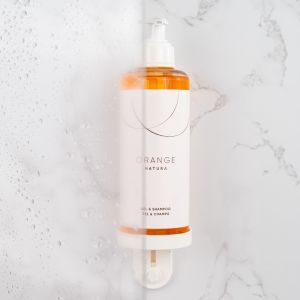 Botella Orange Natura Gel-Champú 300ml (24 Uds)