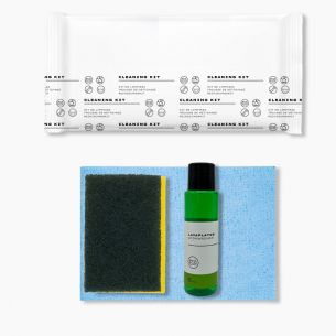 Kit limpieza apartamento y cocina: bayeta, salvauñas y...