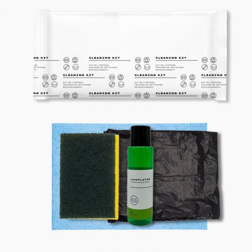 Kit limpieza apartamento y cocina: bayeta,...