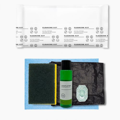 Kit limpieza apartamento y cocina: bayeta,...