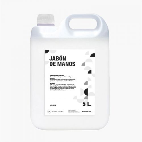 Garrafa Jabón de manos 5l