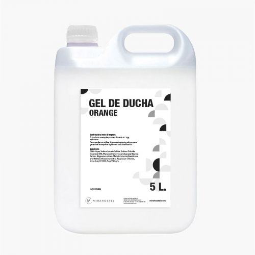 Garrafa Gel de Ducha ORANGE NATURA 5l