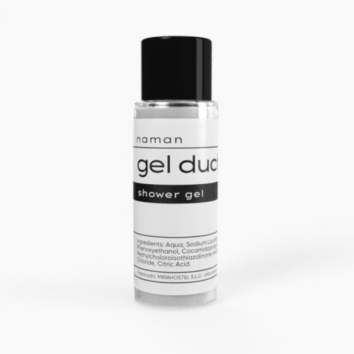 Botella Gel de ducha NAMAN 30 ml