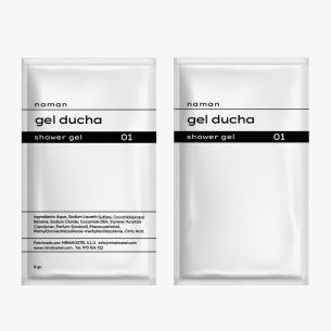 Sobre Gel de ducha NAMAN 10 ml (625 Uds)