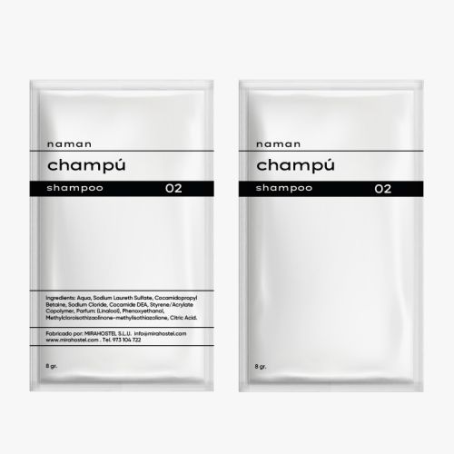 Sobre Champú NAMAN 10 ml (625 Uds)