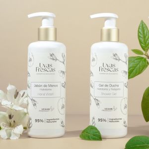 Botella Jabón de manos Uvas Frescas 300ml (24 Uds)