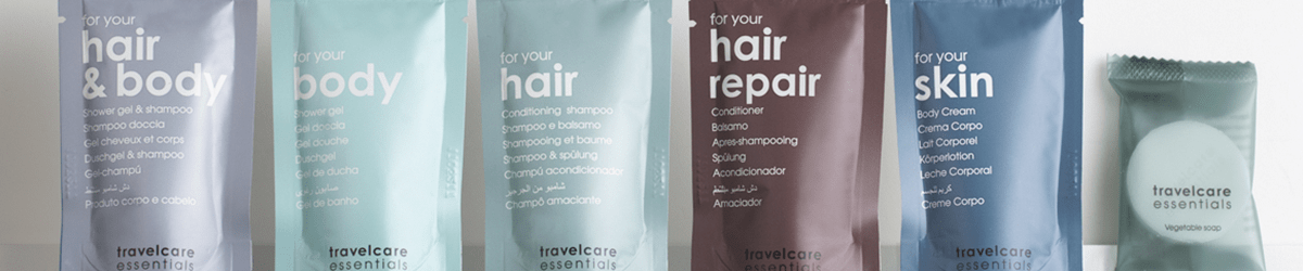 TravelCare una línea de amenities, elegante, sencilla y eficiente.